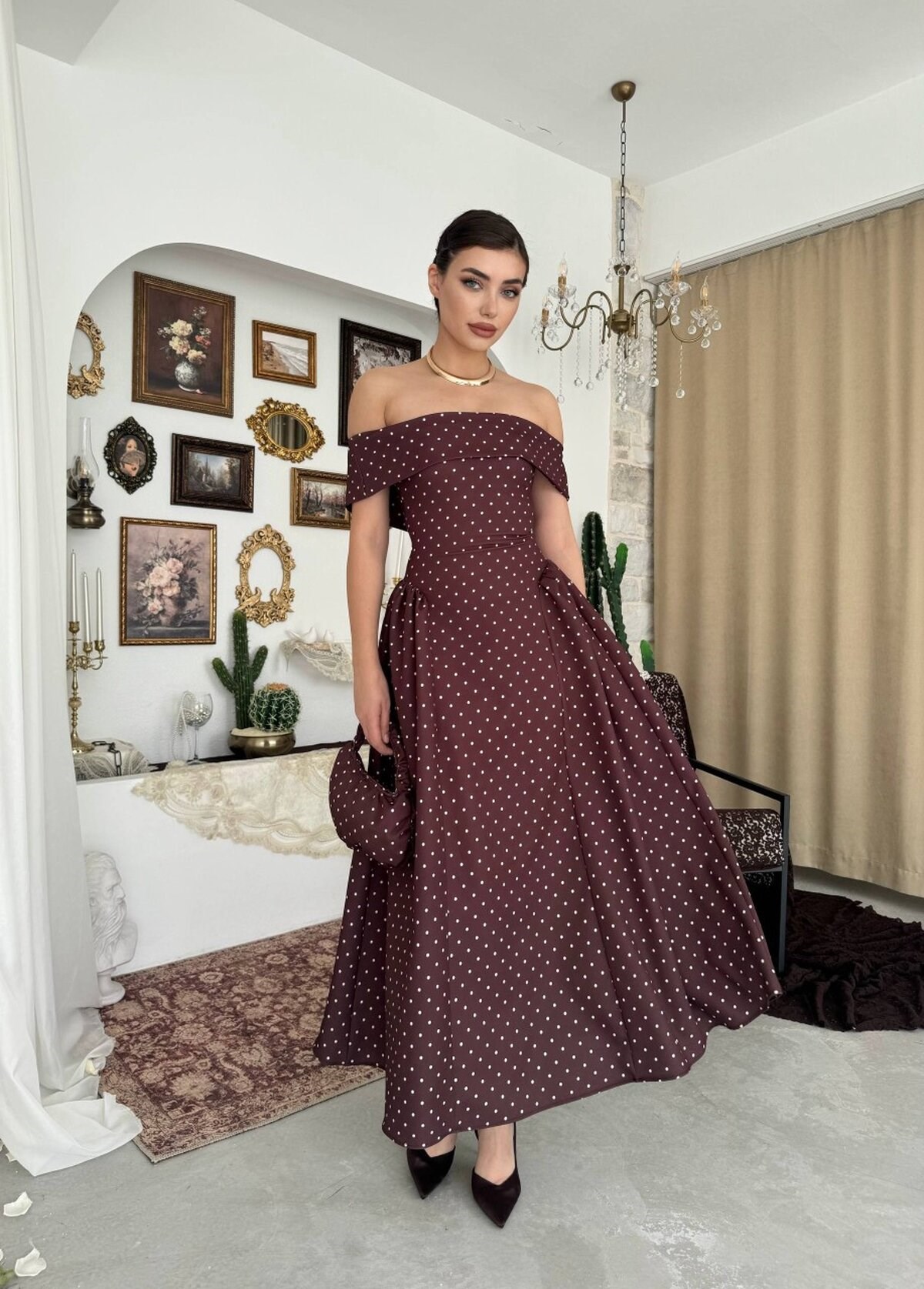 Ogel Strapless Dress