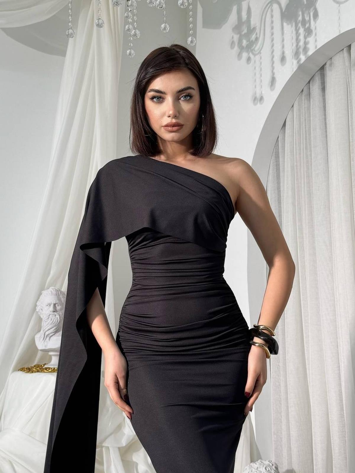 Oldes Shawl Detail Dress