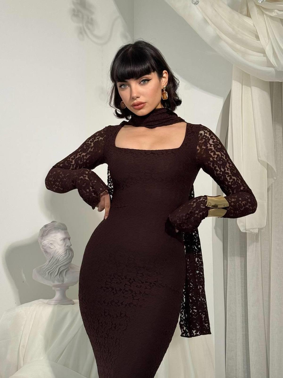 Olin Shawl Dress