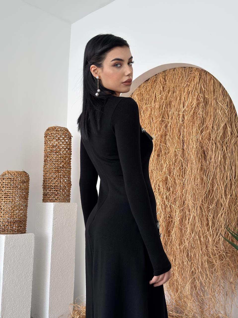 Orla Button Detailed Dress