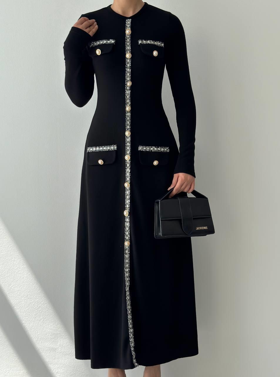 Orla Button Detailed Dress