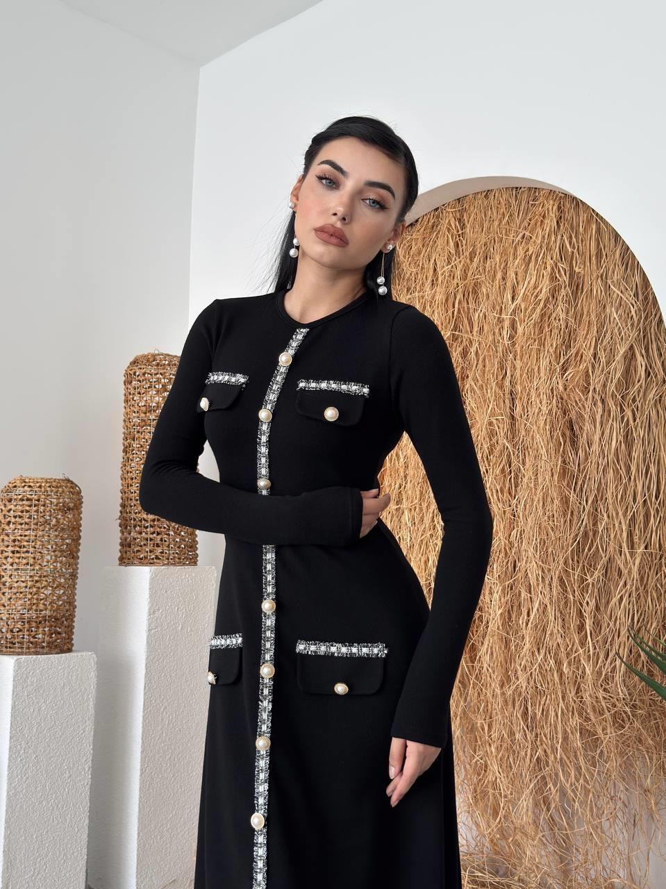 Orla Button Detailed Dress