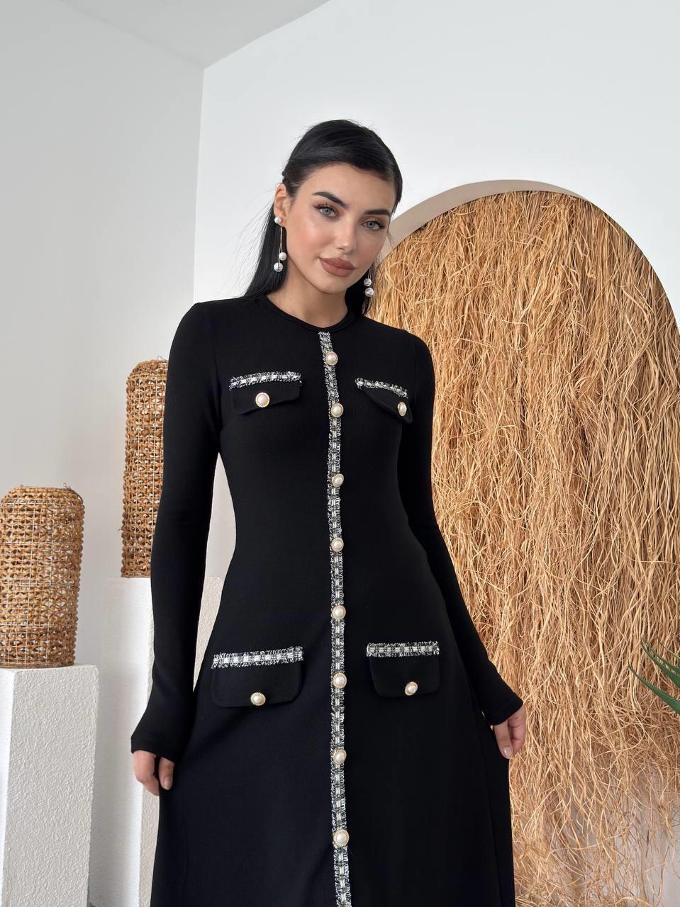 Orla Button Detailed Dress