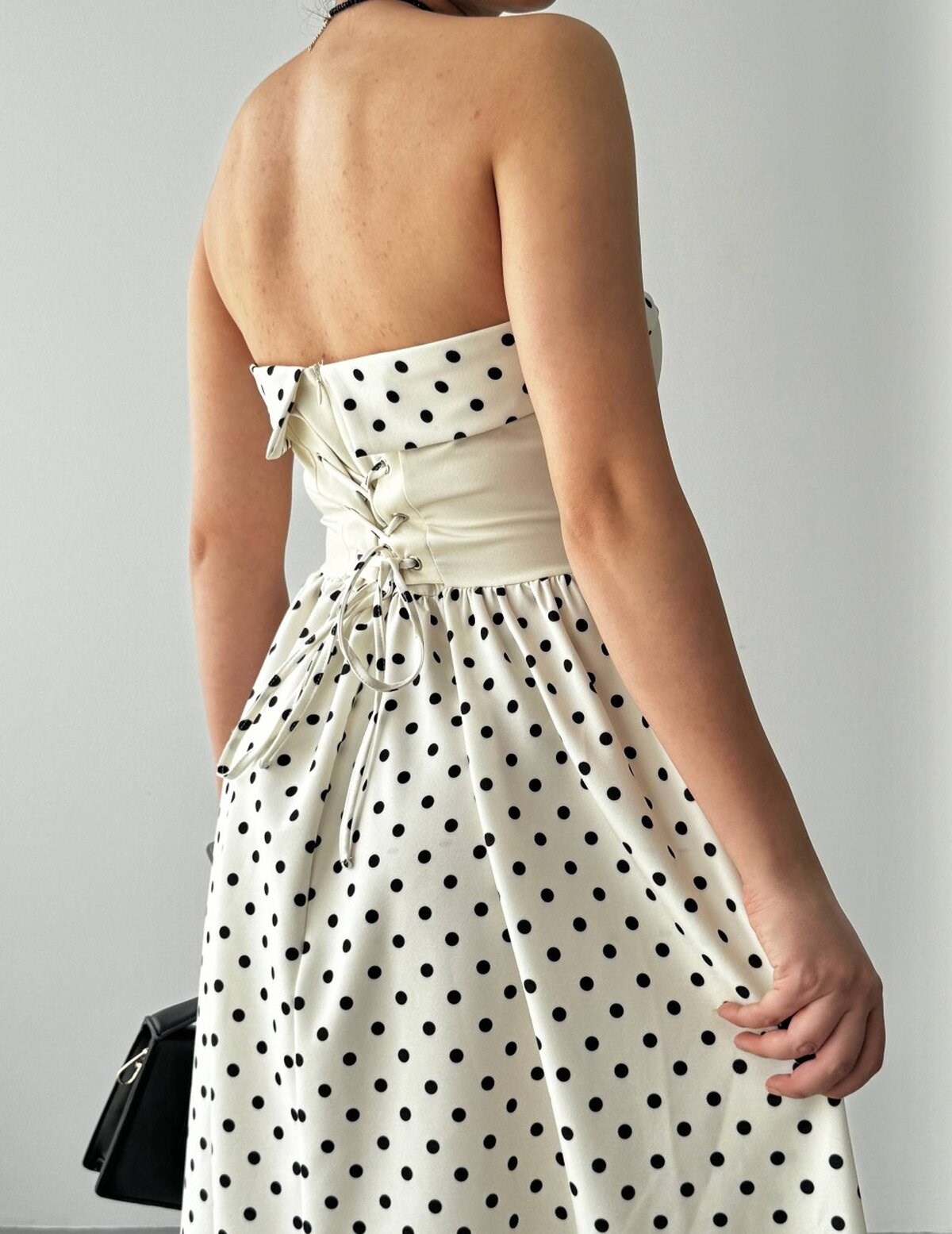 Penas Strapless Dress