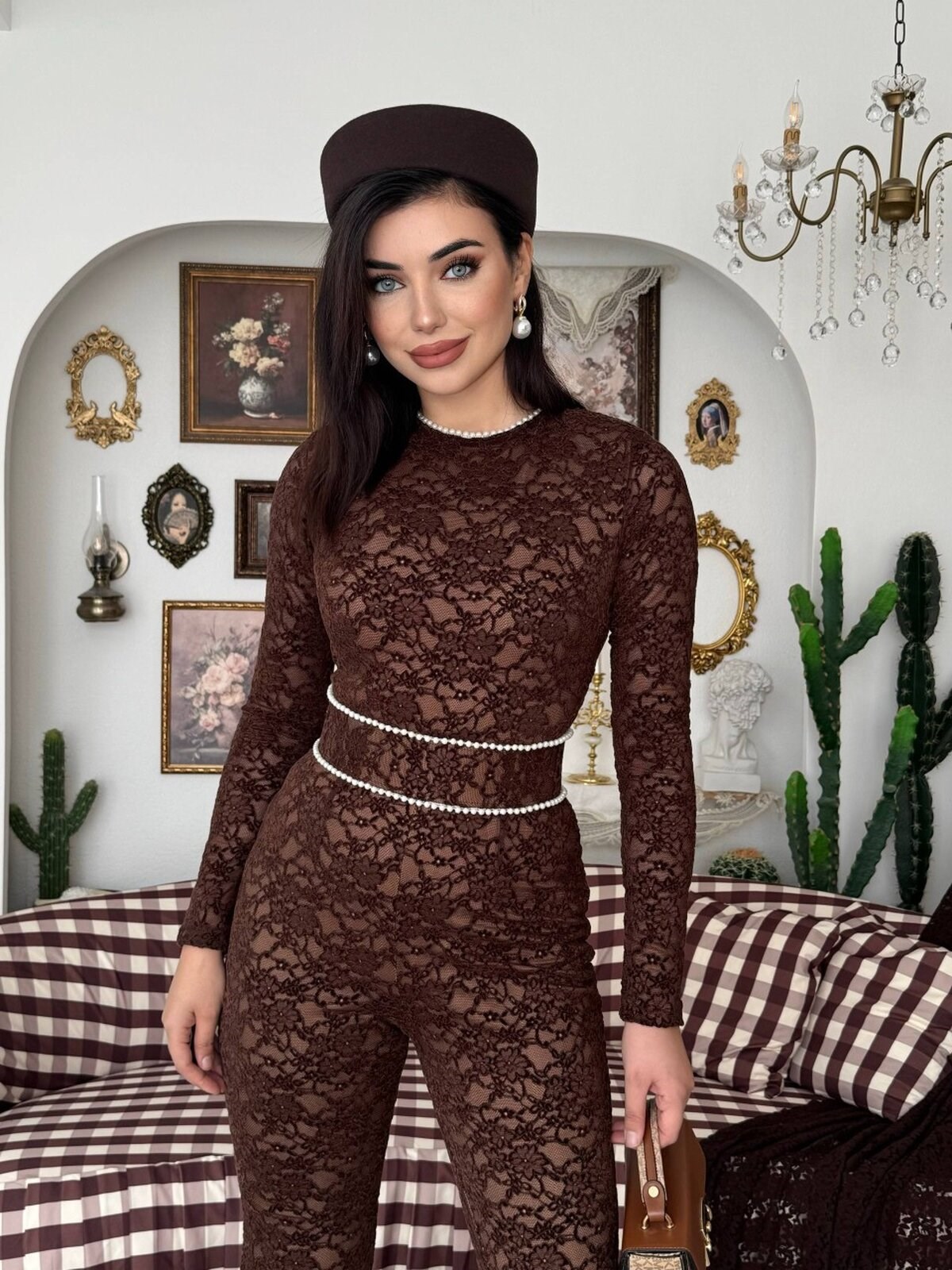 Ponas Belt-Detail Jumpsuit