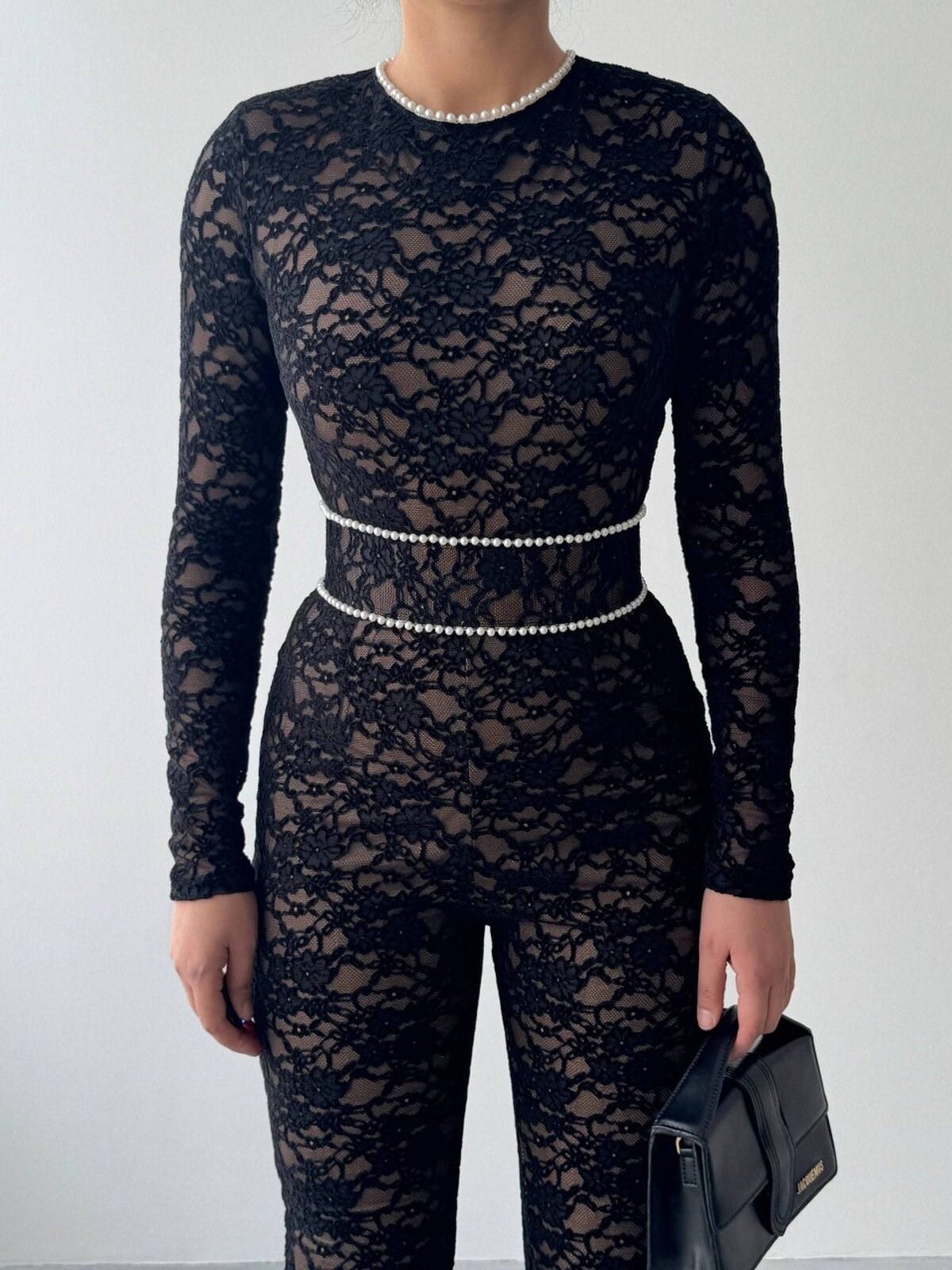 Ponas Belt-Detail Jumpsuit