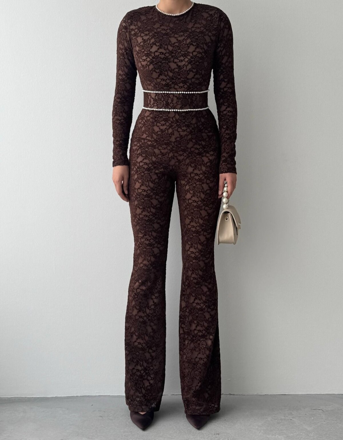 Ponas Belt-Detail Jumpsuit