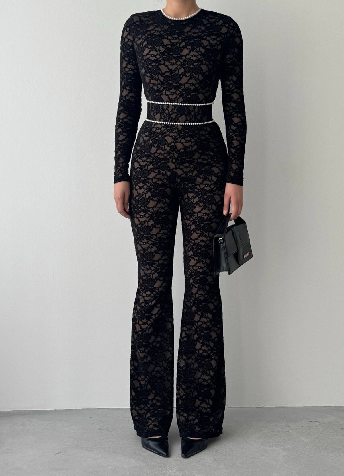 Ponas Belt-Detail Jumpsuit