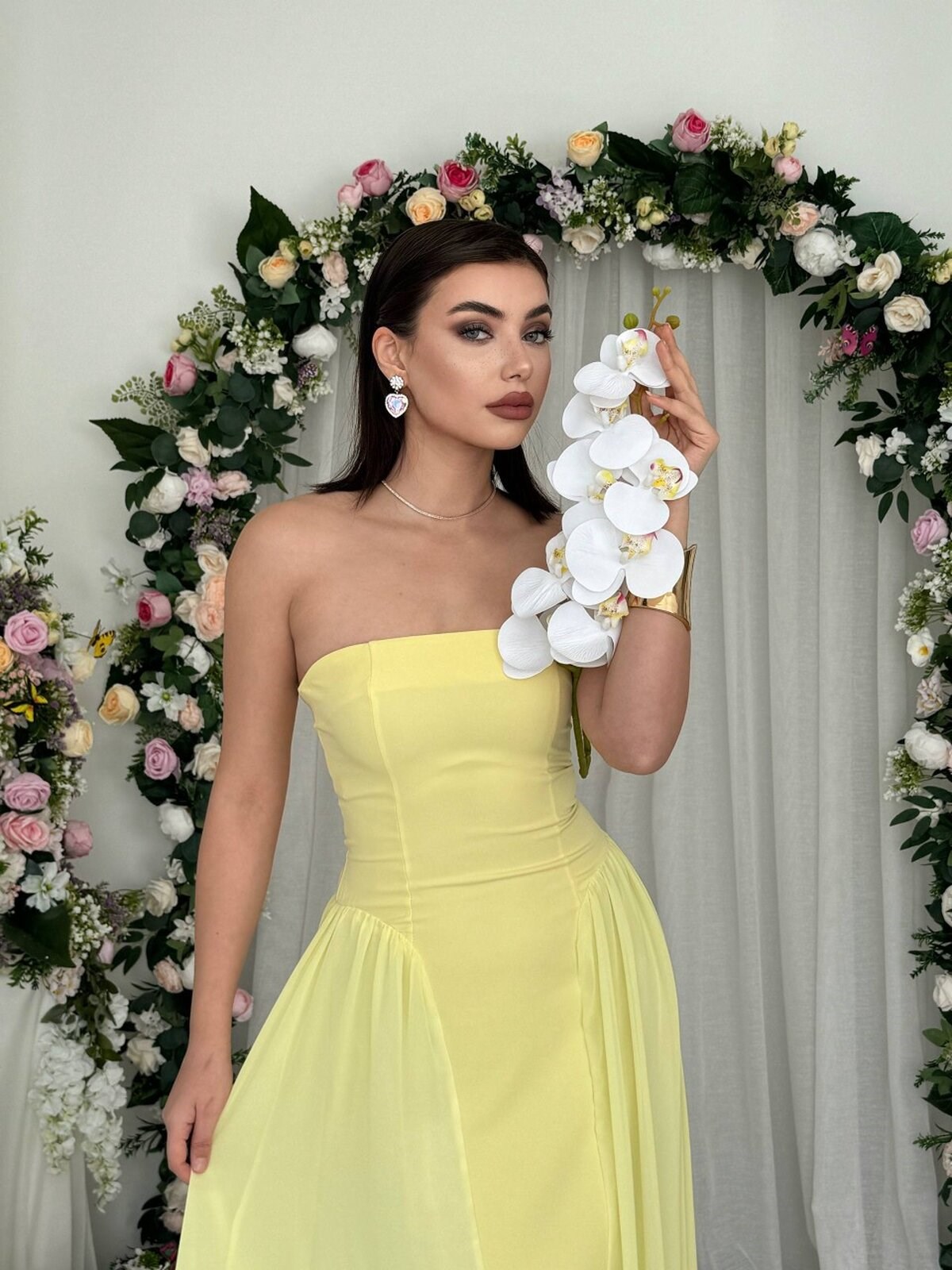 Reny Strapless Dress