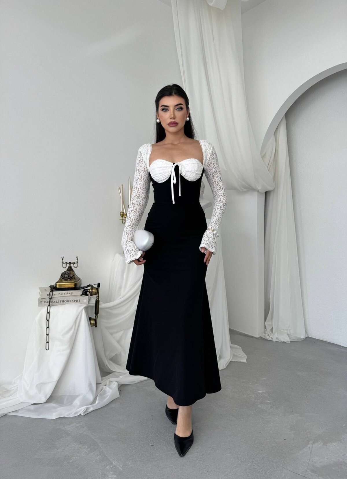 Retas Midi Dress