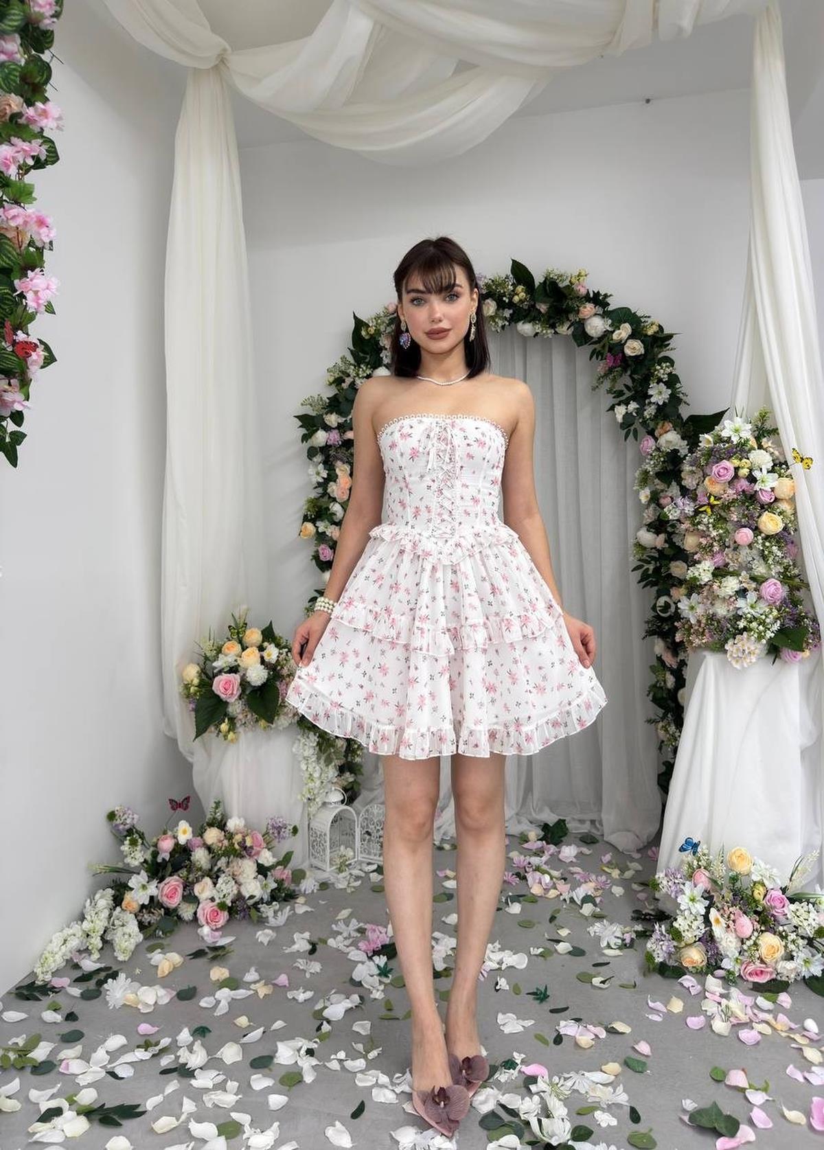 Sesura Strapless Dress