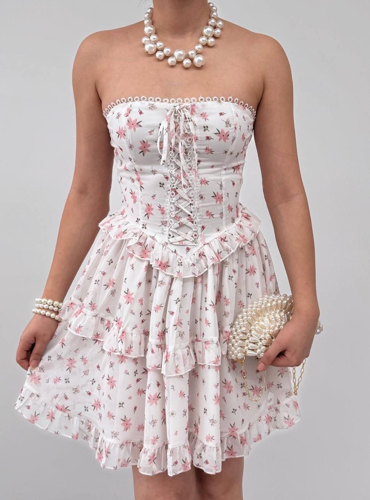 Sesura Strapless Dress