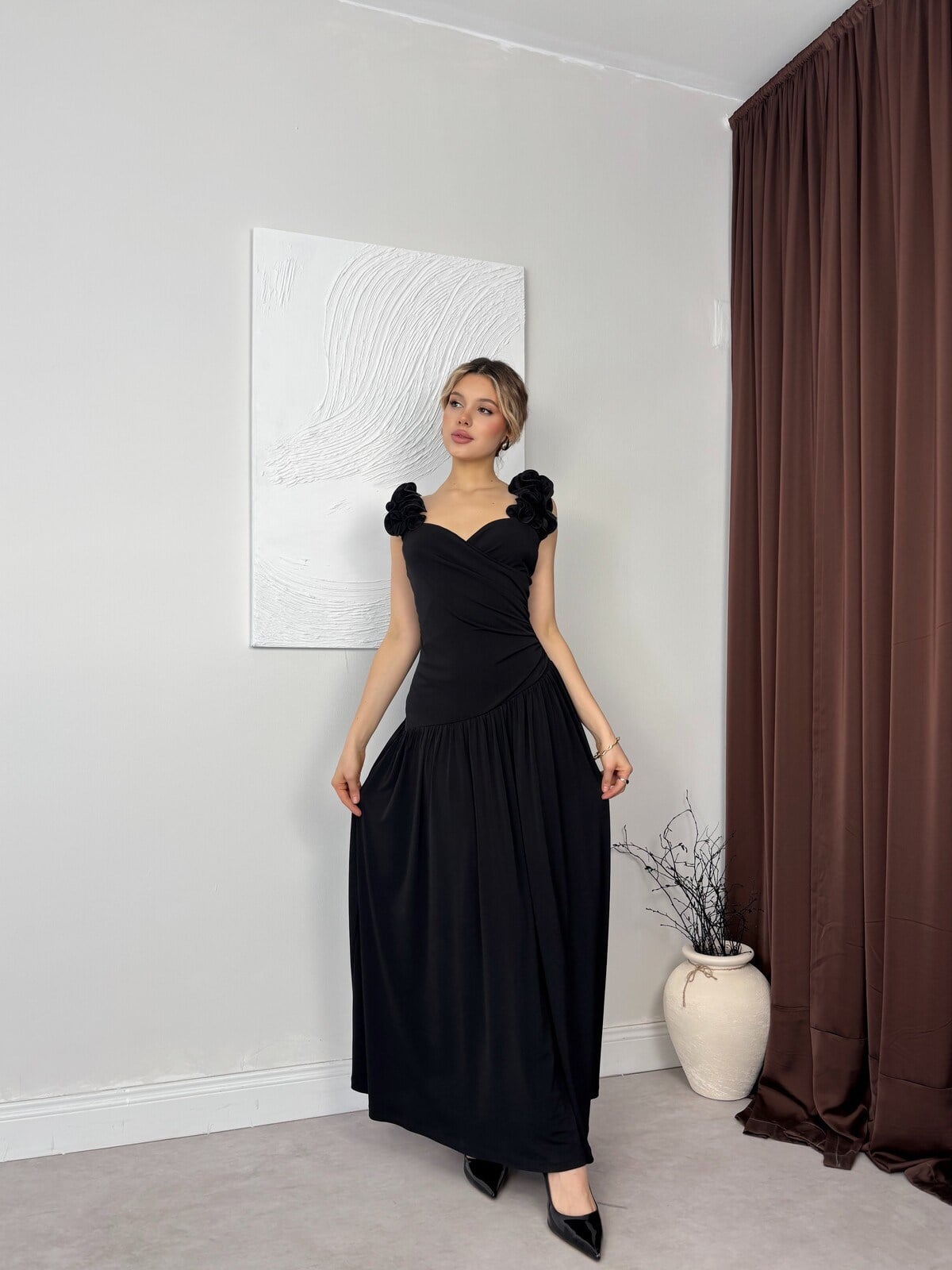 SIYAH 1065 ELBİSE