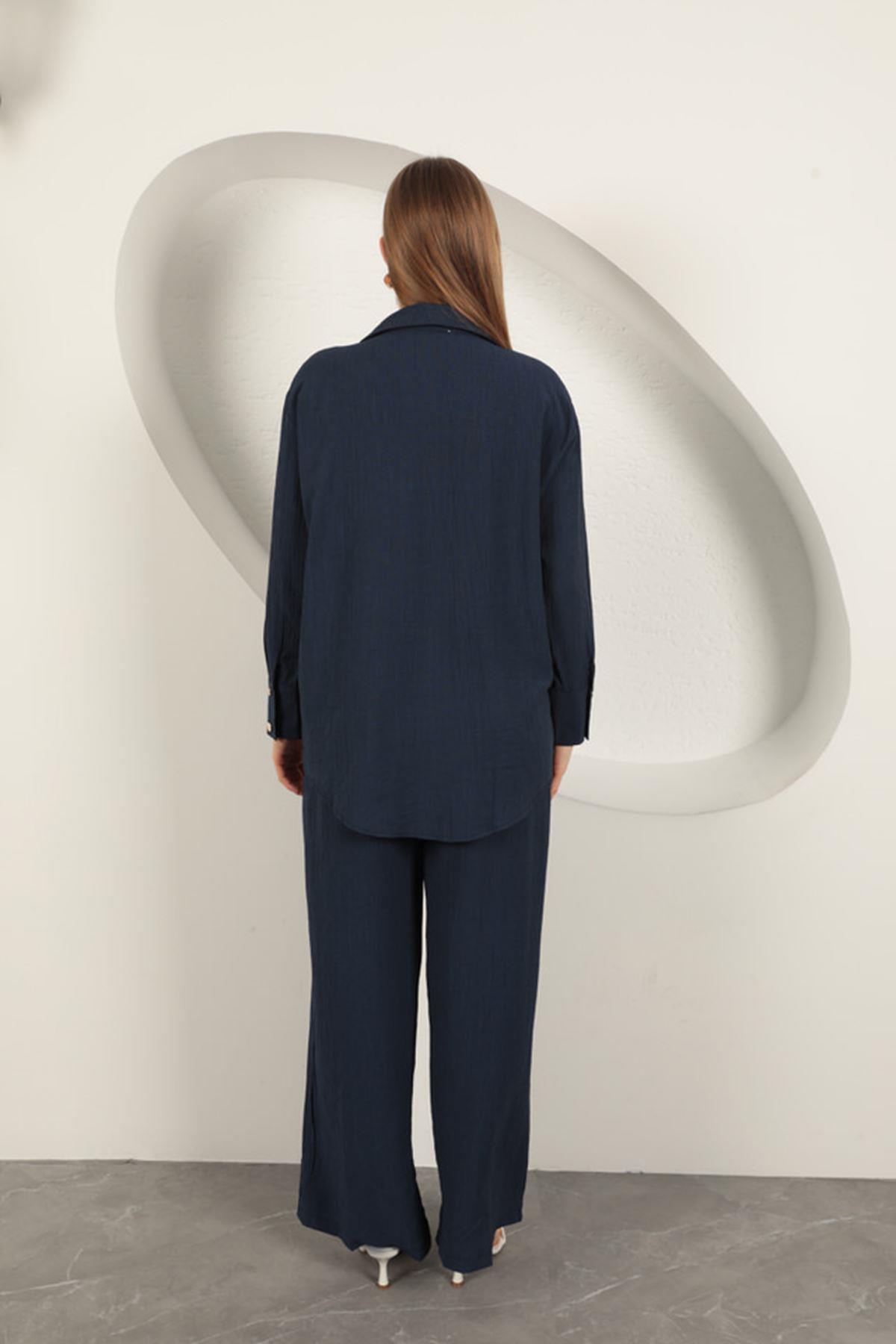Strawberry Fabric Women's Suit-Stone