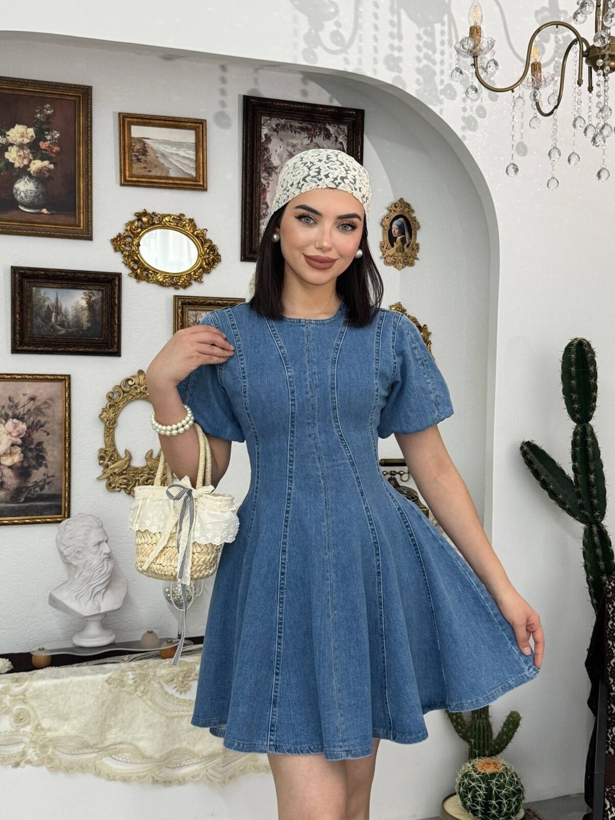 Viva Denim Dress