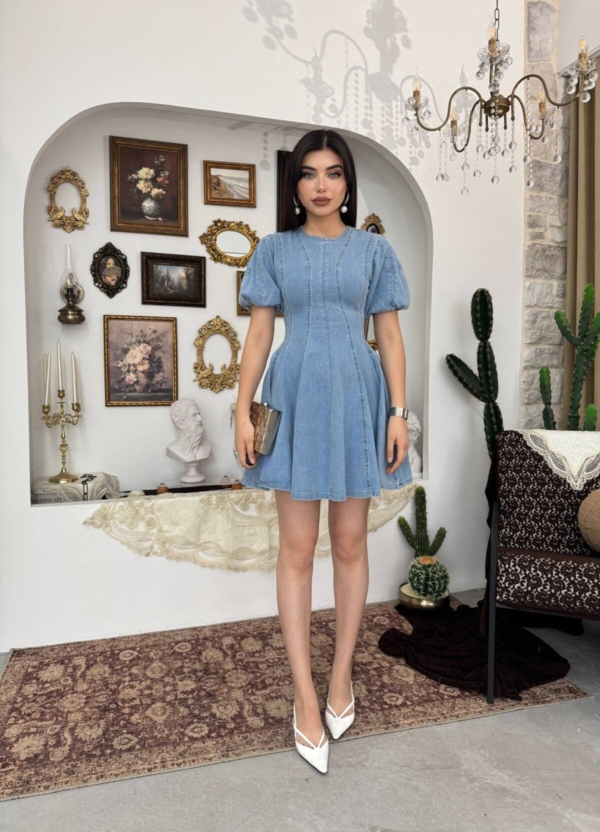 Viva Denim Dress