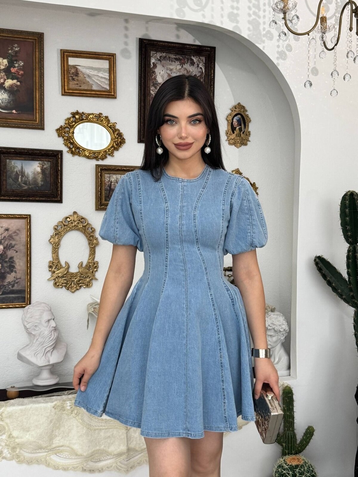 Viva Denim Dress