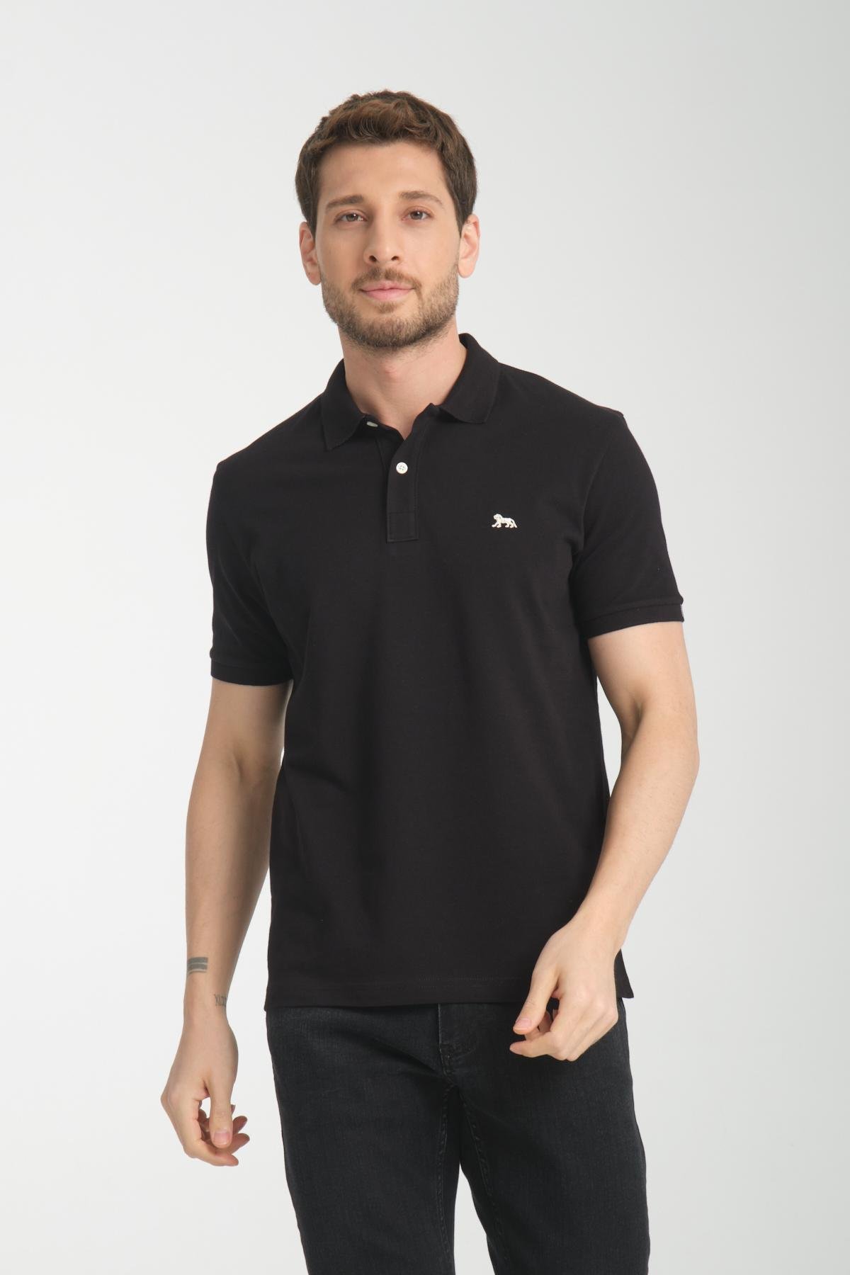 Wholesale Men Black  T-shirt 736145