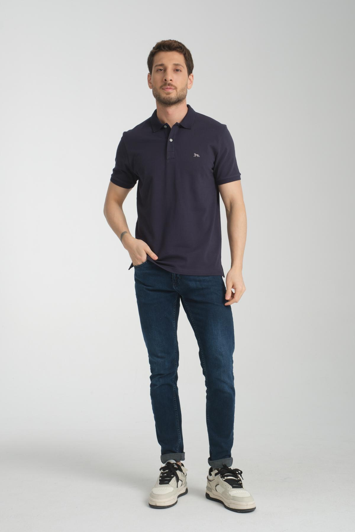 Wholesale Men Black T-shirt 736137