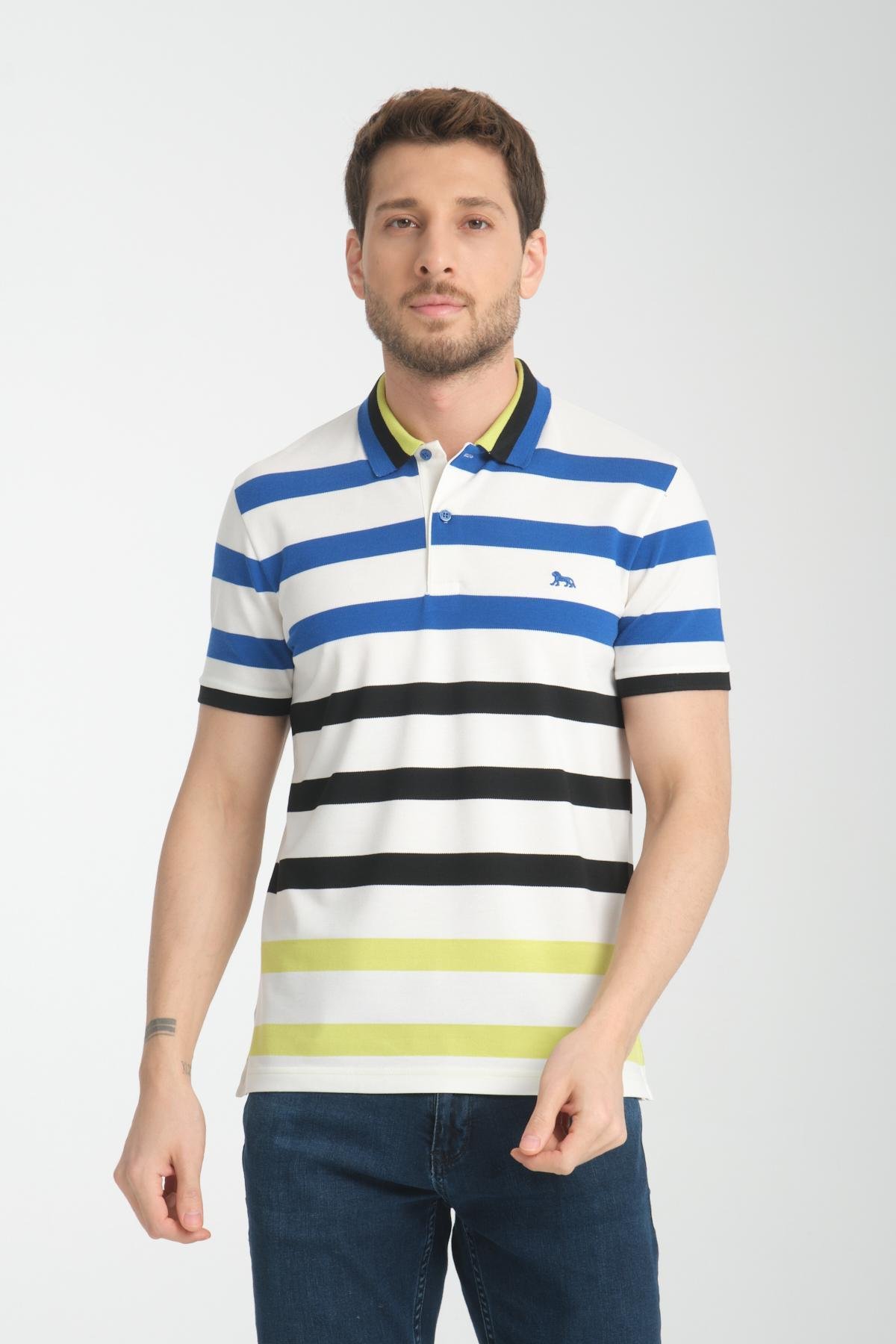 Wholesale Men Blue T-shirt 736121