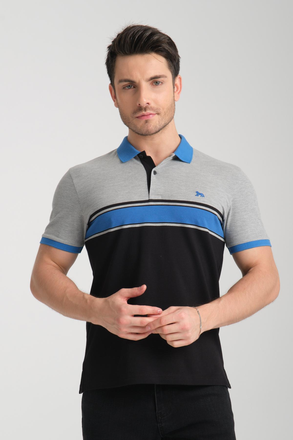 Wholesale Men Blue  T-shirt 736050