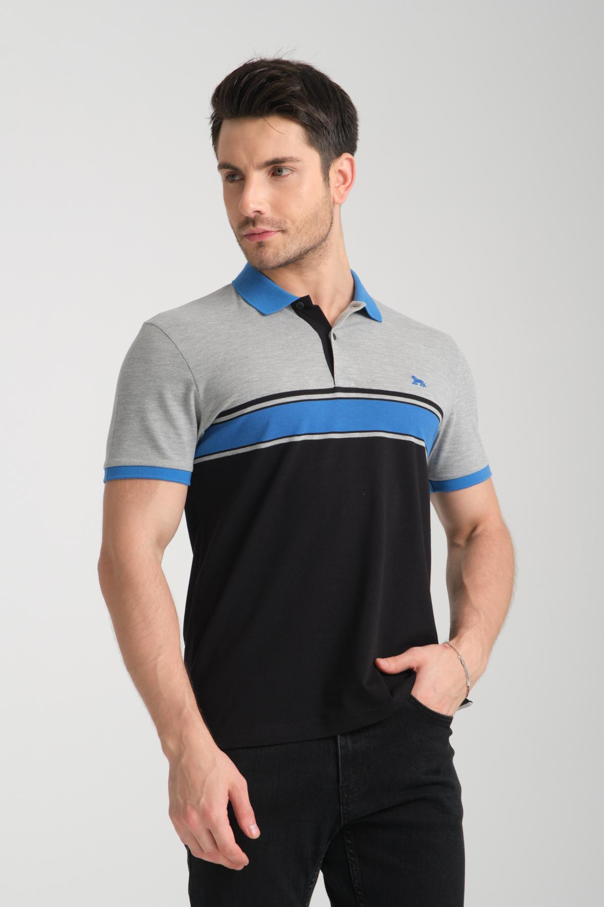 Wholesale Men Blue  T-shirt 736050