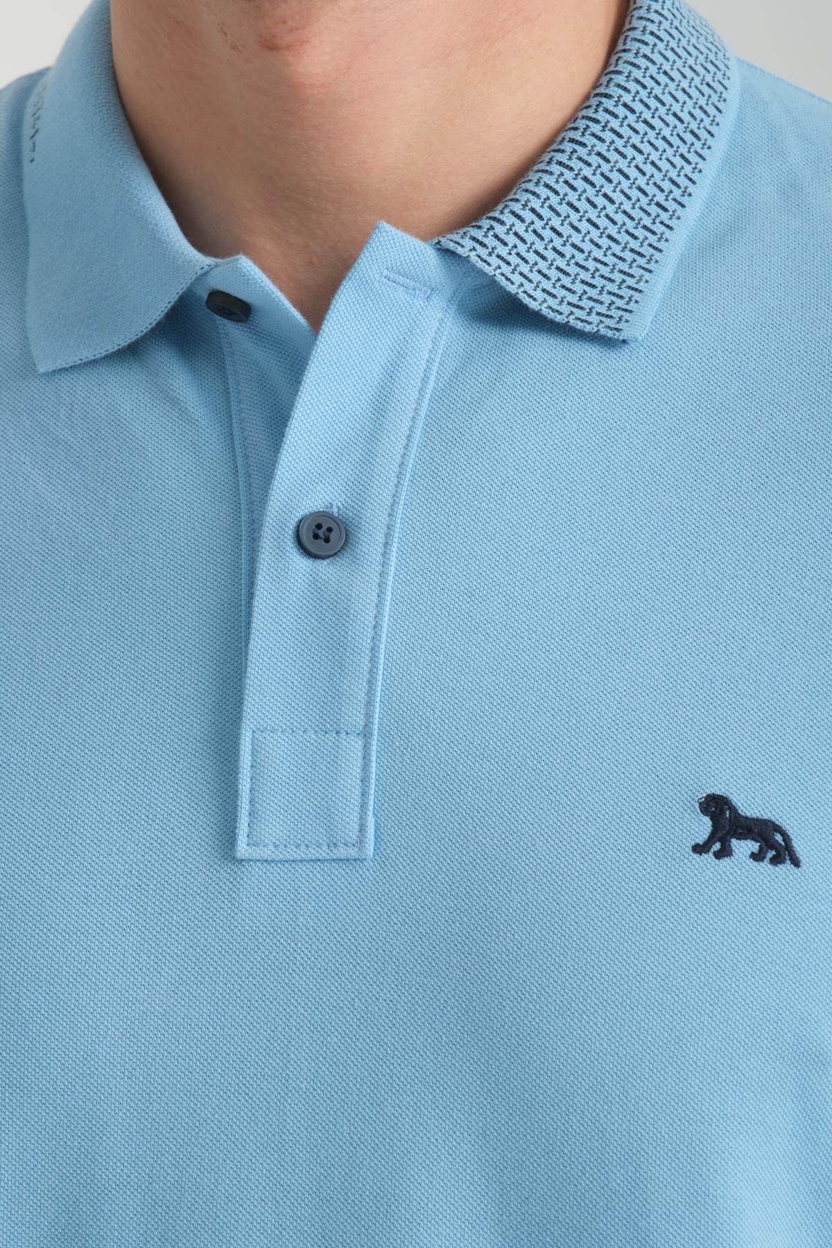 Wholesale Men Blue T-shirt 736124