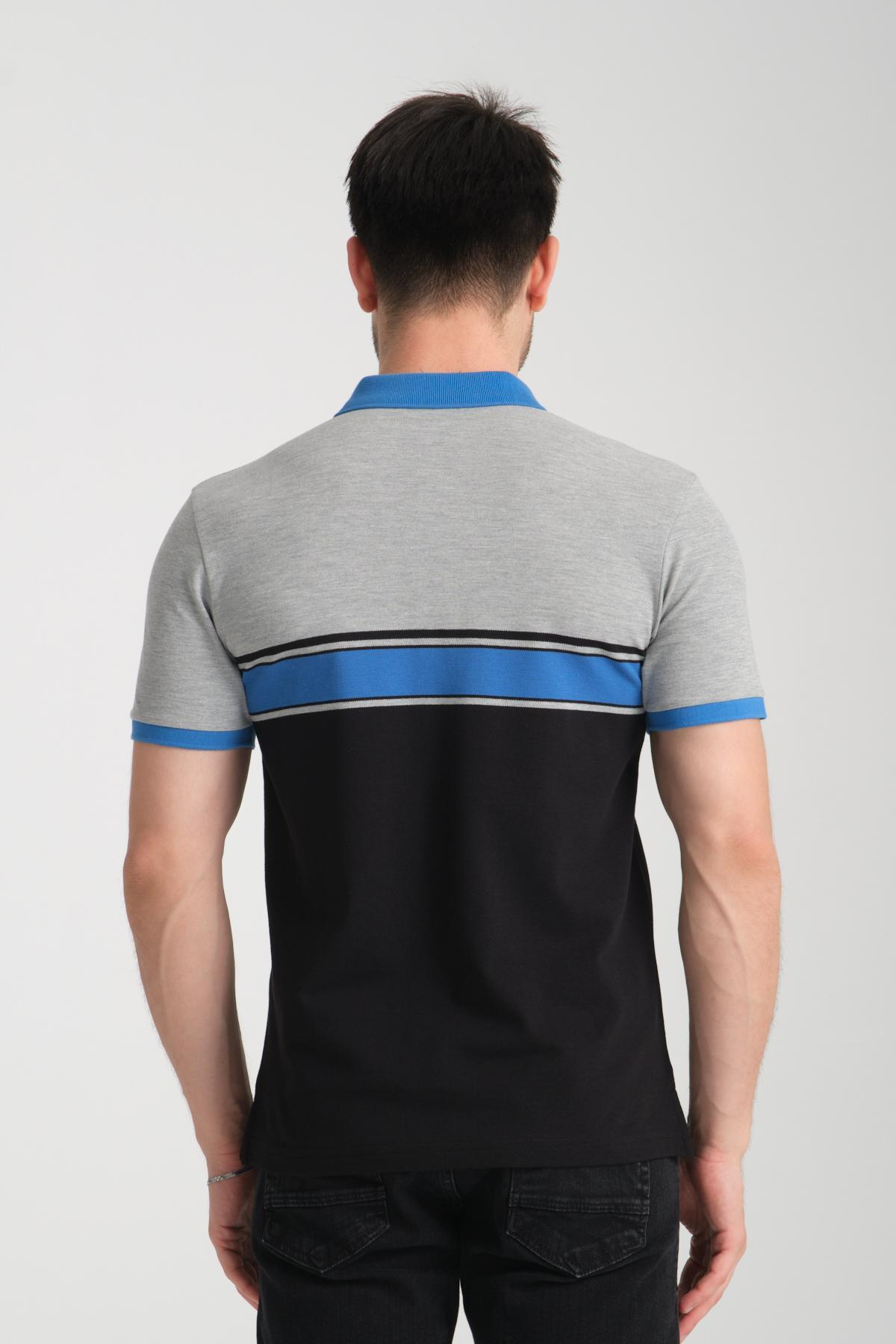 Wholesale Men Blue  T-shirt 736050