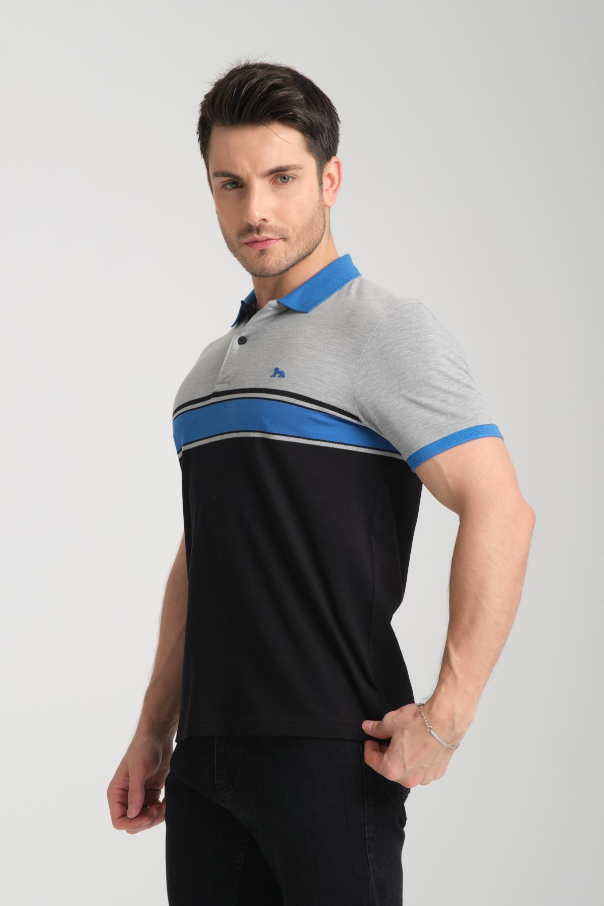 Wholesale Men Blue  T-shirt 736050