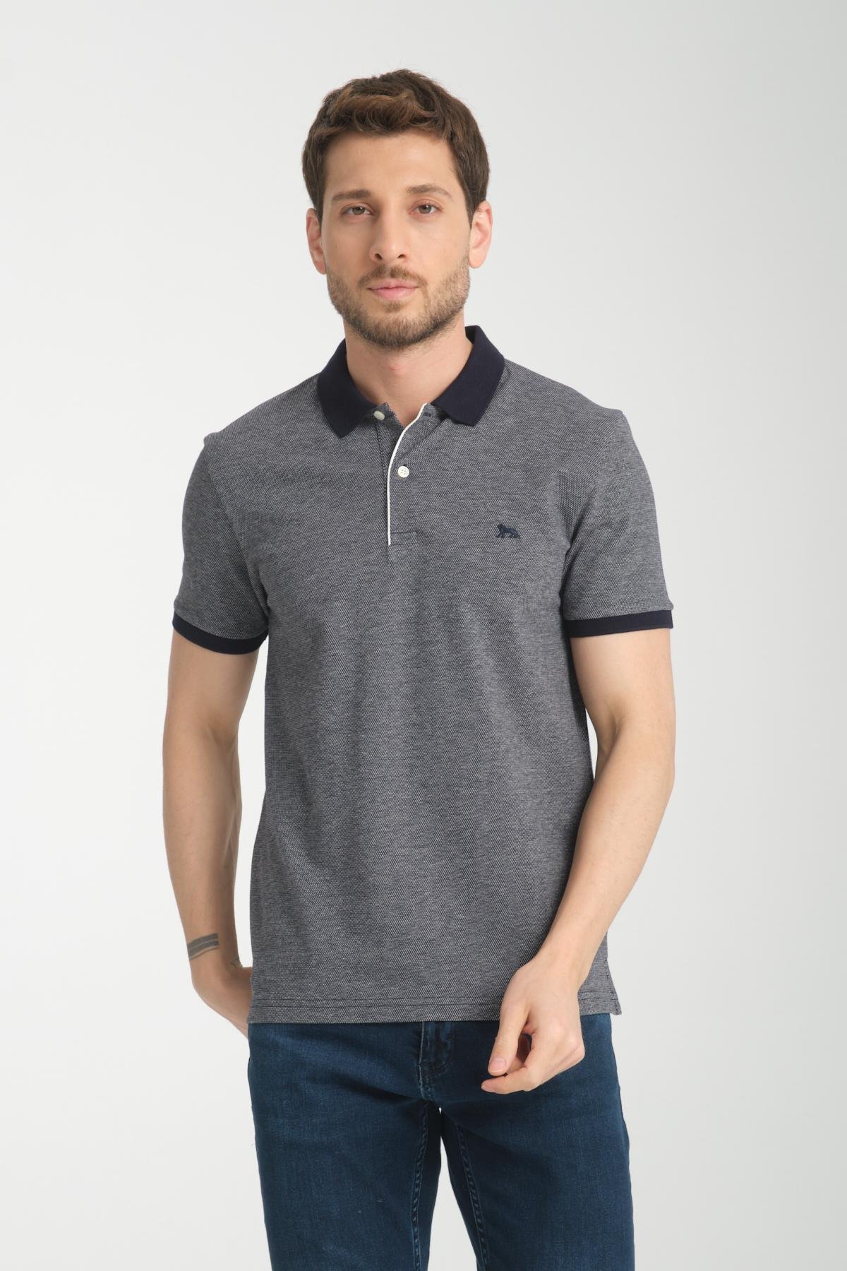 Wholesale Men Dark Gray  T-shirt 736142