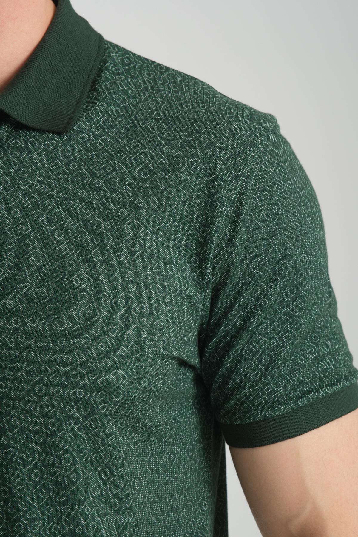 Wholesale Men Green T-shirt 736077