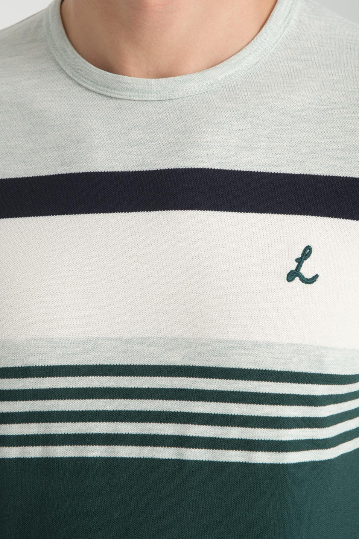 Wholesale Men Green T-shirt 736188