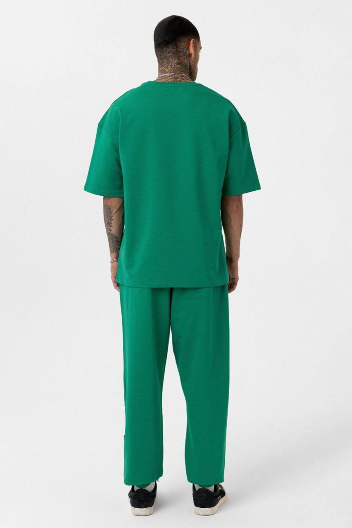 Wholesale Men Green Tracksuit 722720