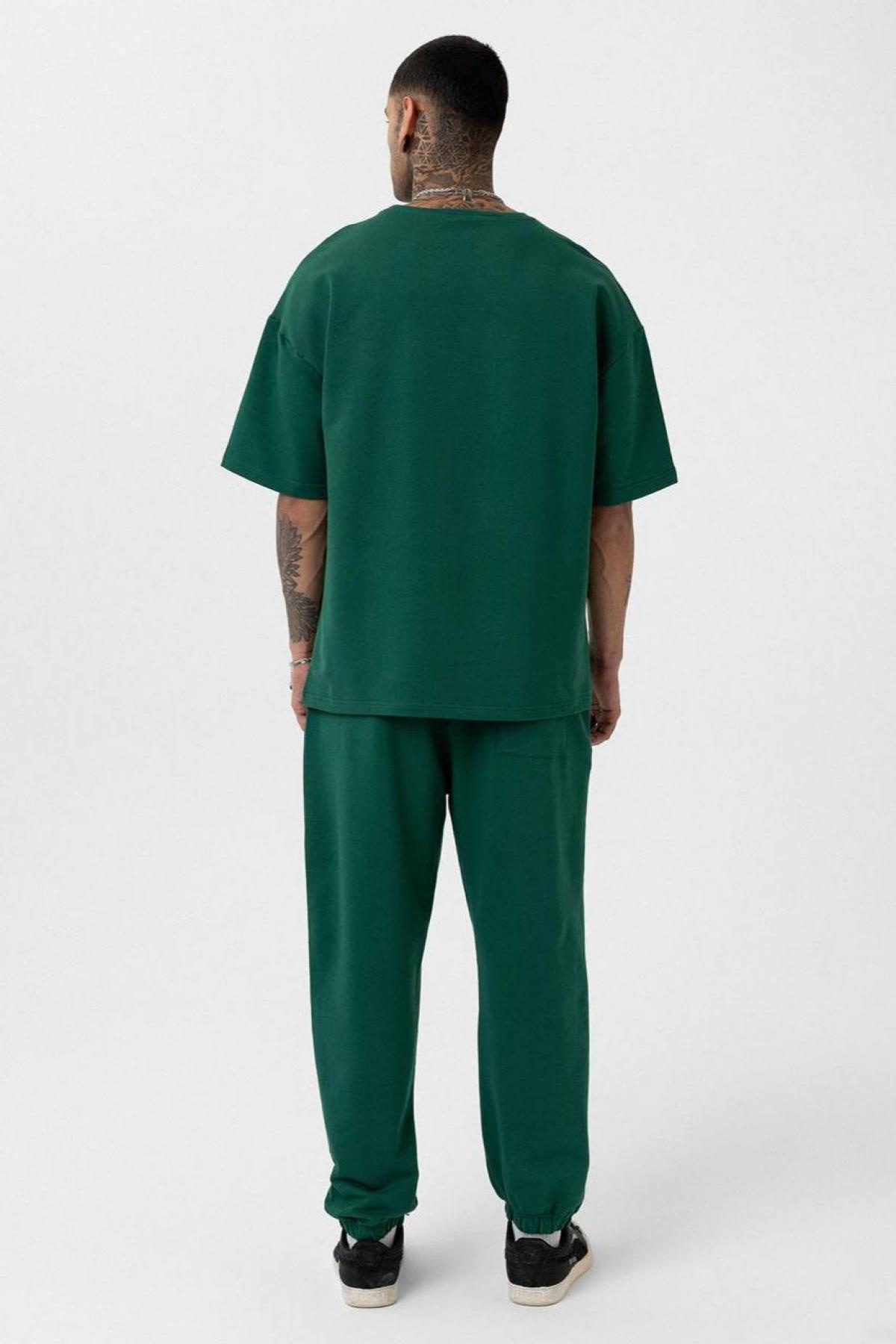 Wholesale Men Green Tracksuit 722725