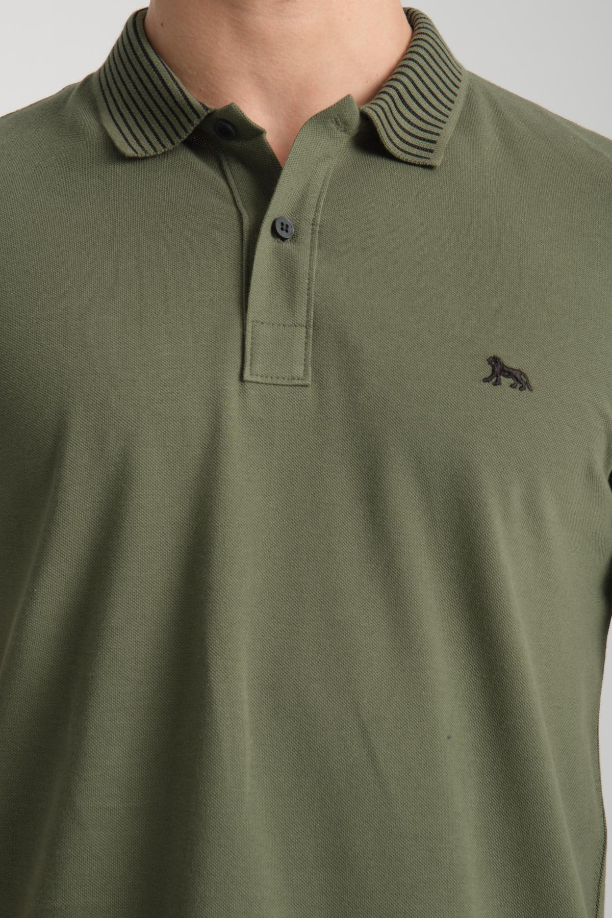 Wholesale Men Khaki  T-shirt 736062