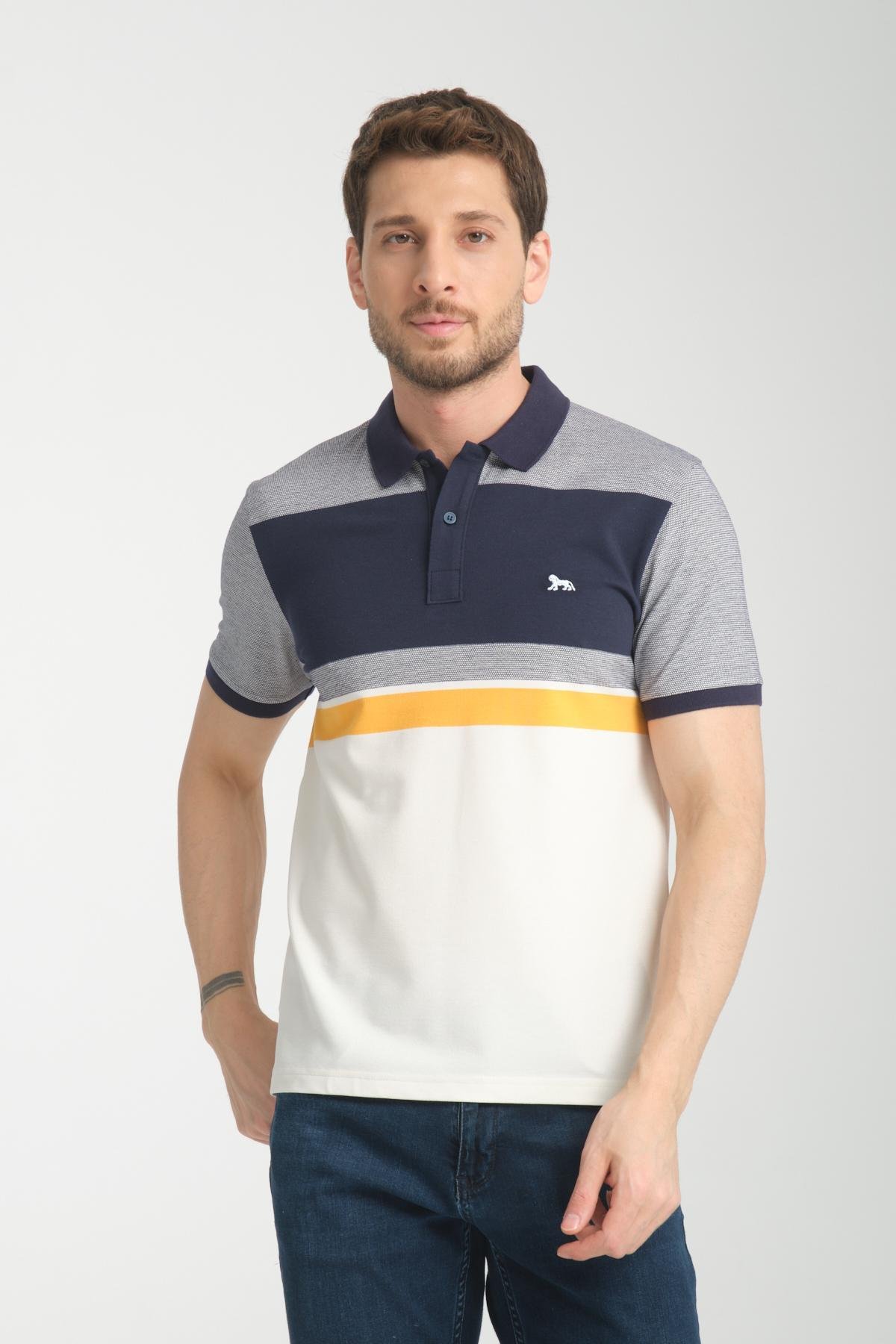 Wholesale Men Navy T-shirt 736103