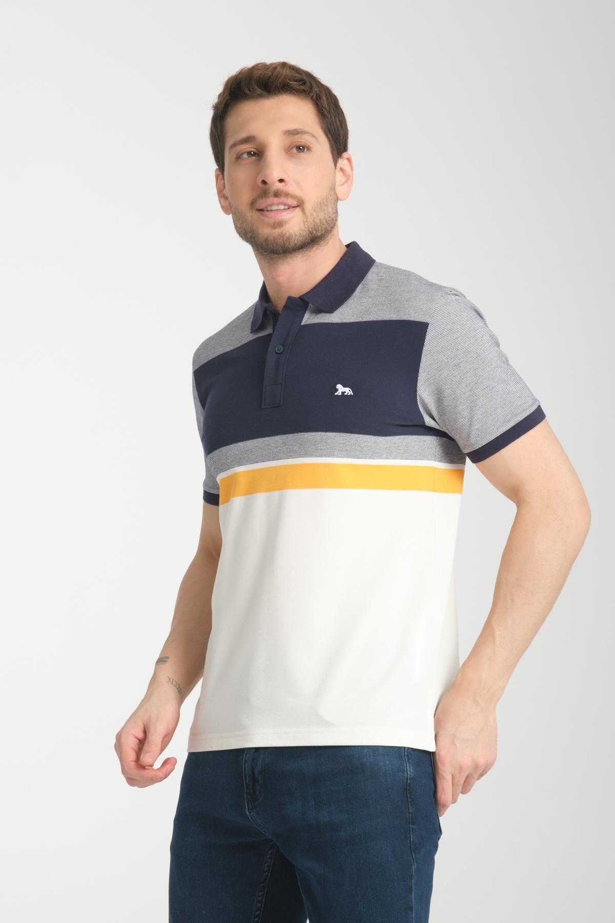 Wholesale Men Navy T-shirt 736103