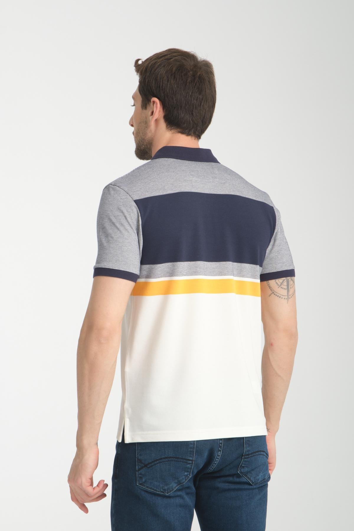 Wholesale Men Navy T-shirt 736103