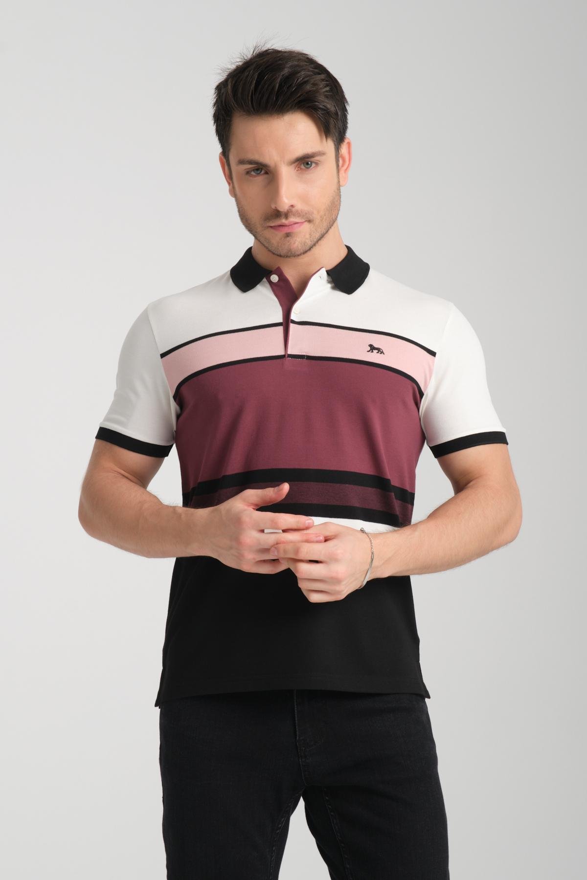 Wholesale Men Plum  T-shirt 732327