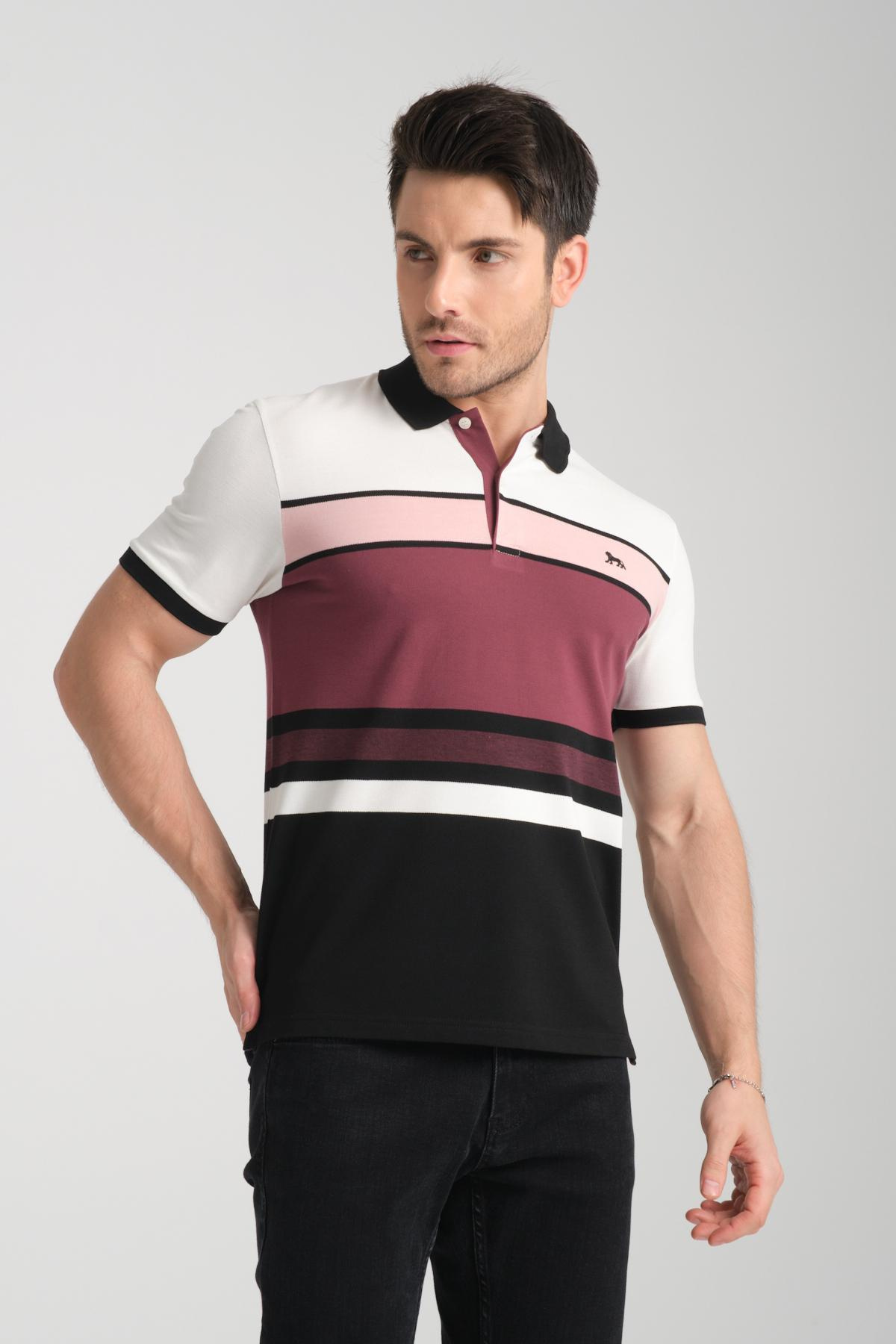 Wholesale Men Plum  T-shirt 732327