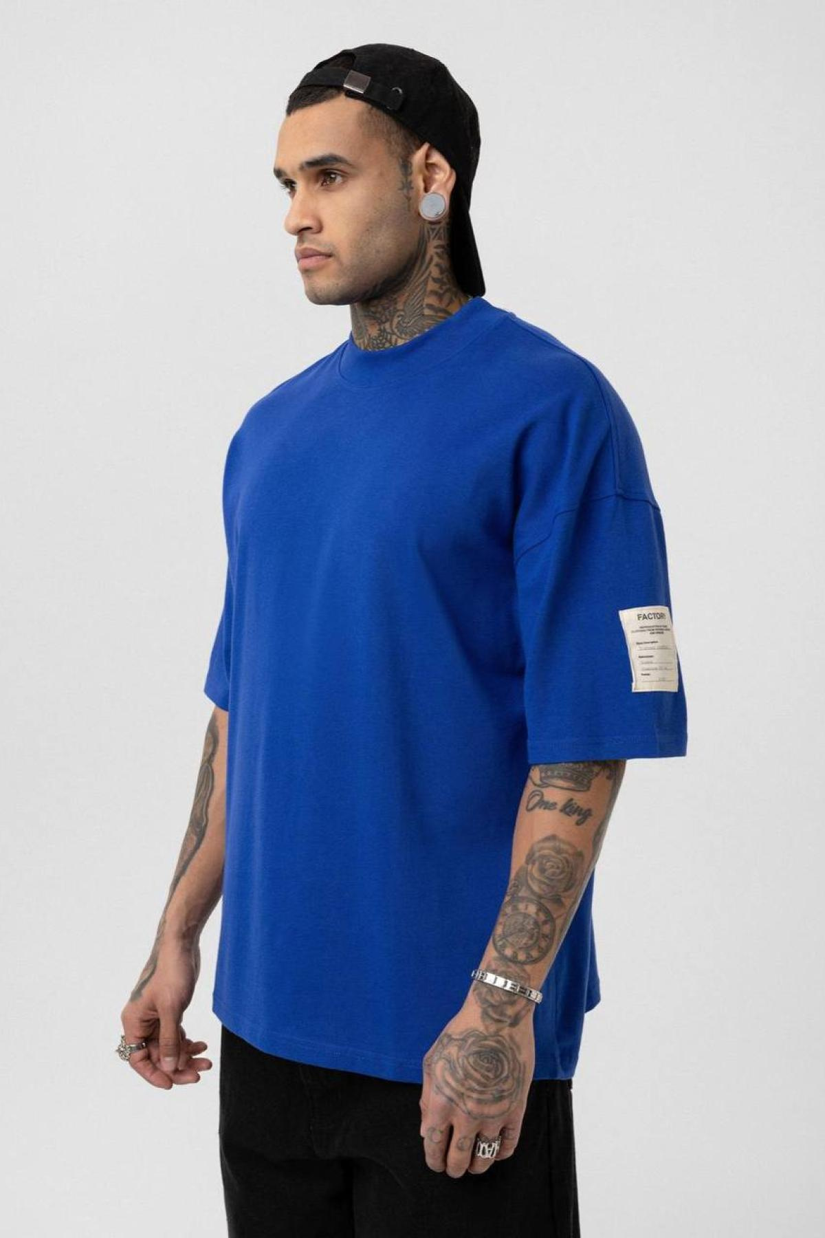 Wholesale Men Sax BlueT-shirt 722672