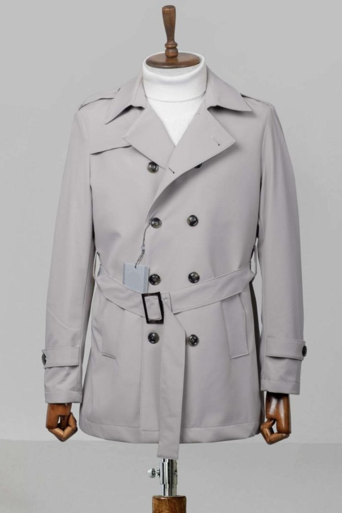 Wholesale Men Stone Trench Coat 738168