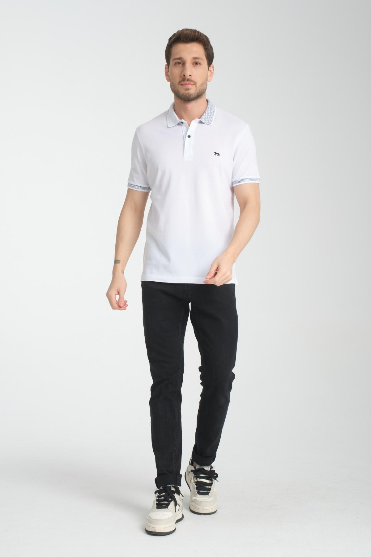 Wholesale Men White T-shirt 736153