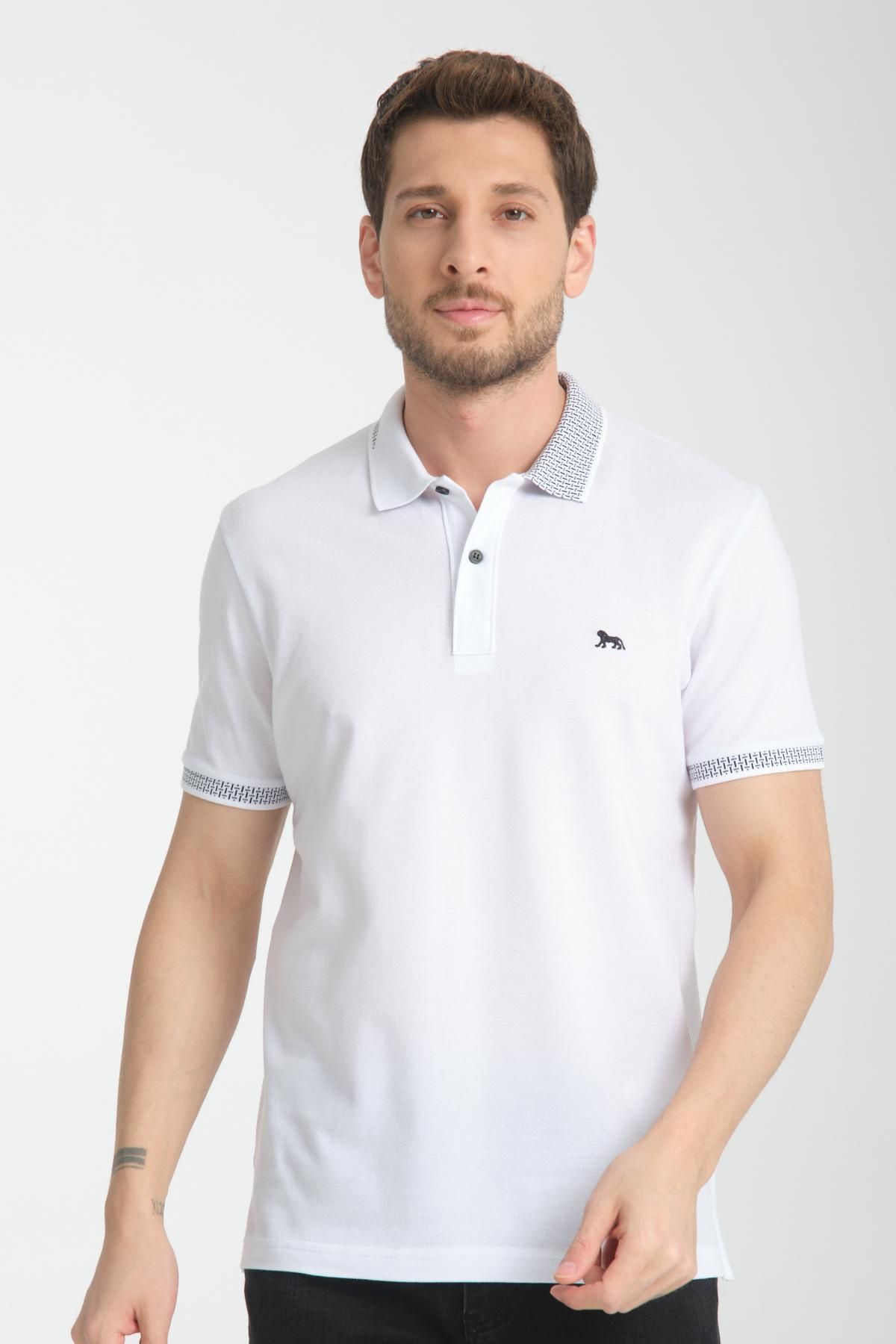 Wholesale Men White T-shirt 736153