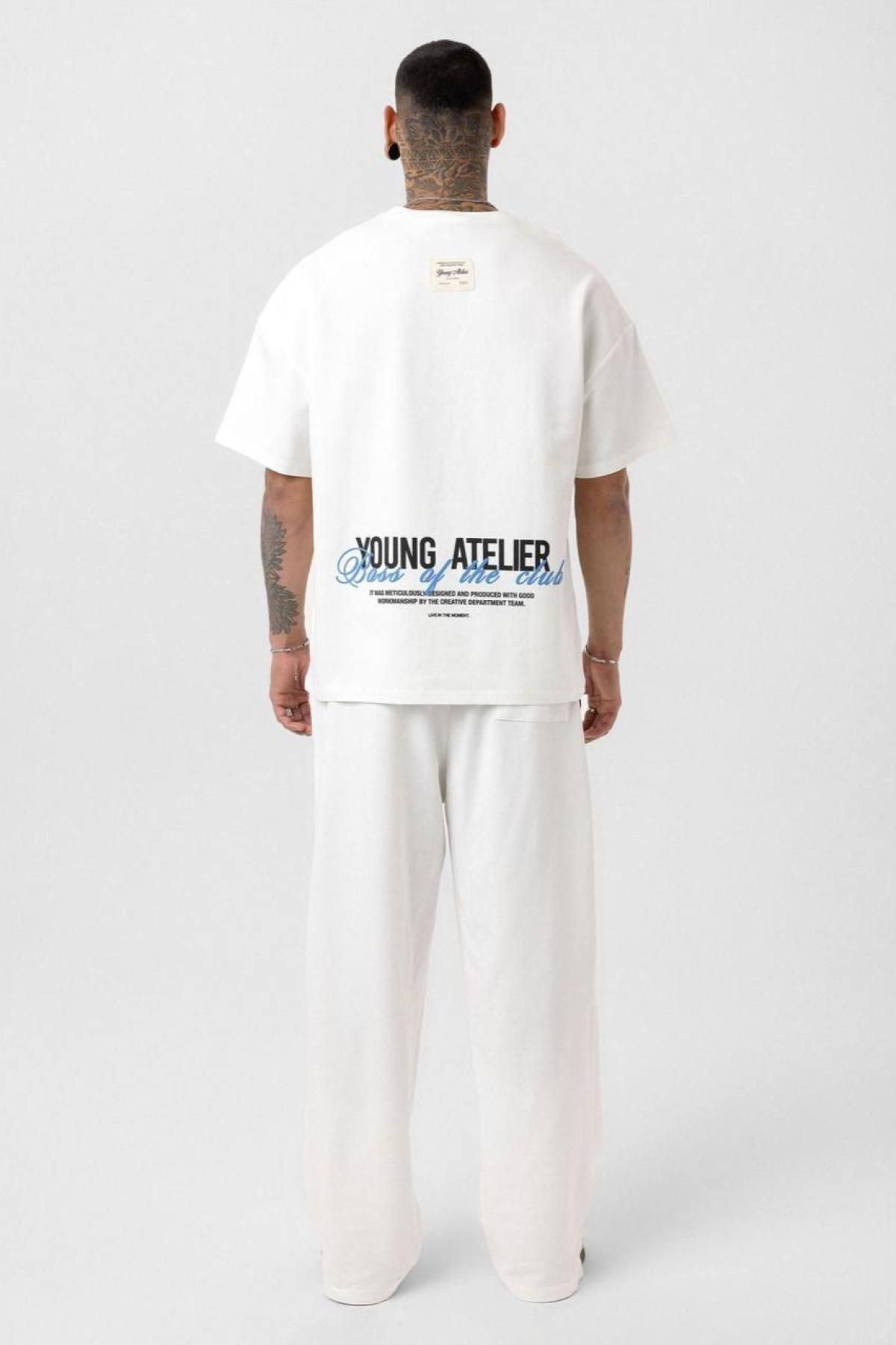 Wholesale Men White Tracksuit 722695