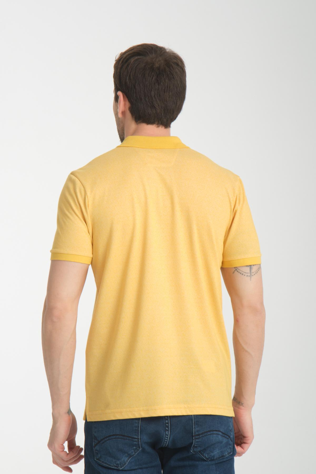 Wholesale Men Yellow T-shirt 736081