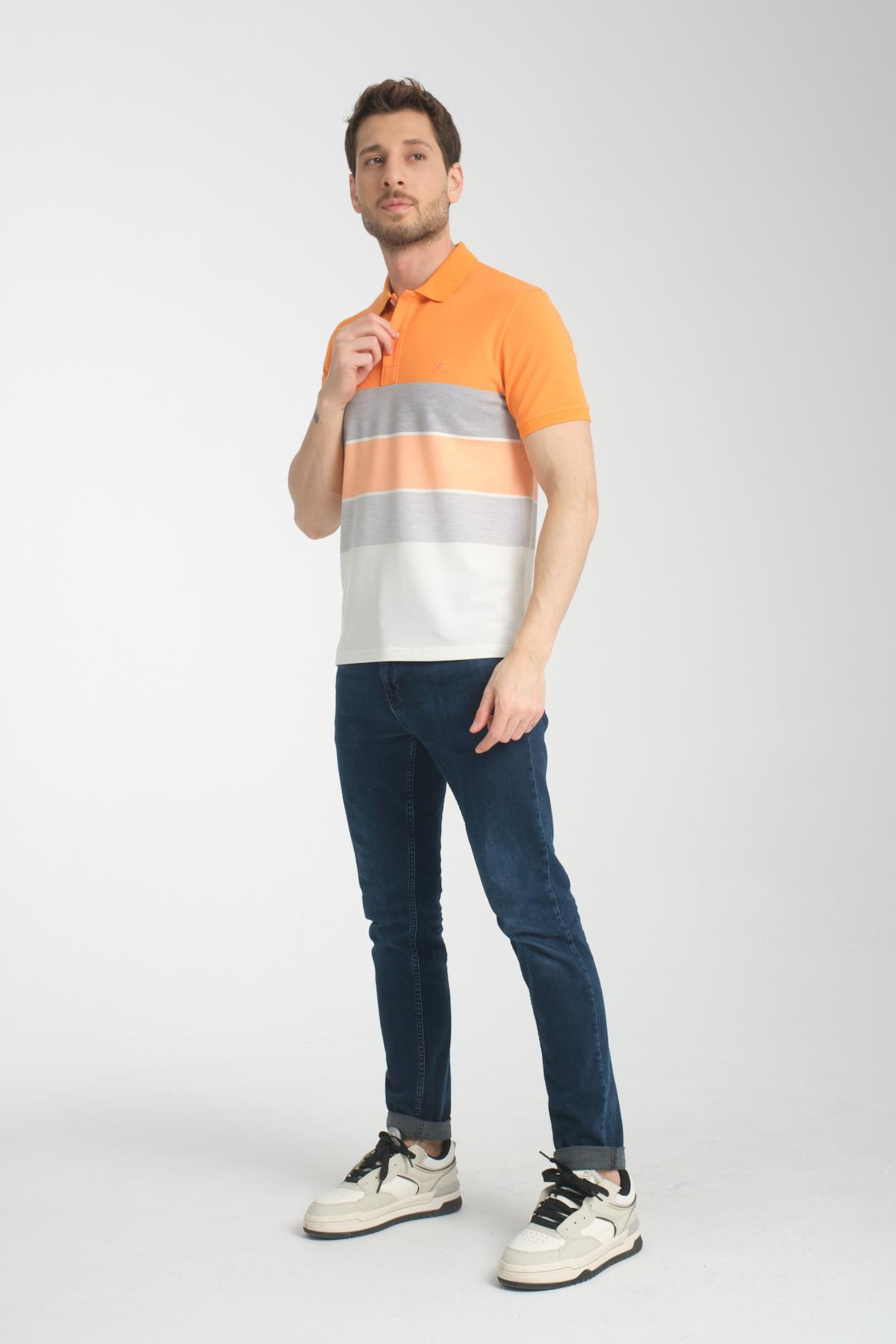 Wholesale Men Yellow T-shirt 736085