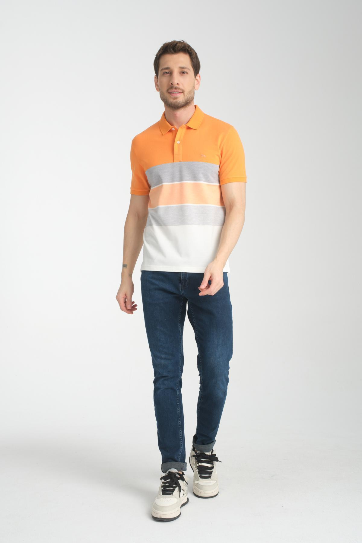 Wholesale Men Yellow T-shirt 736085