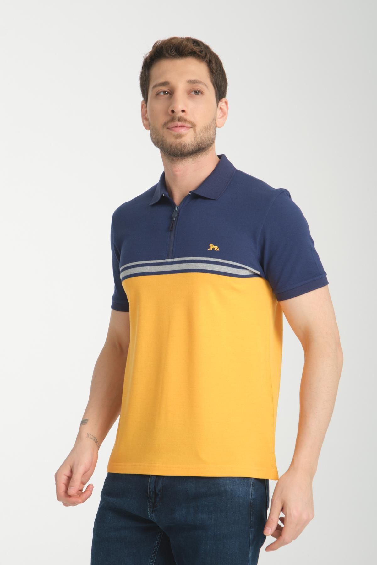 Wholesale Men Yellow T-shirt 736119