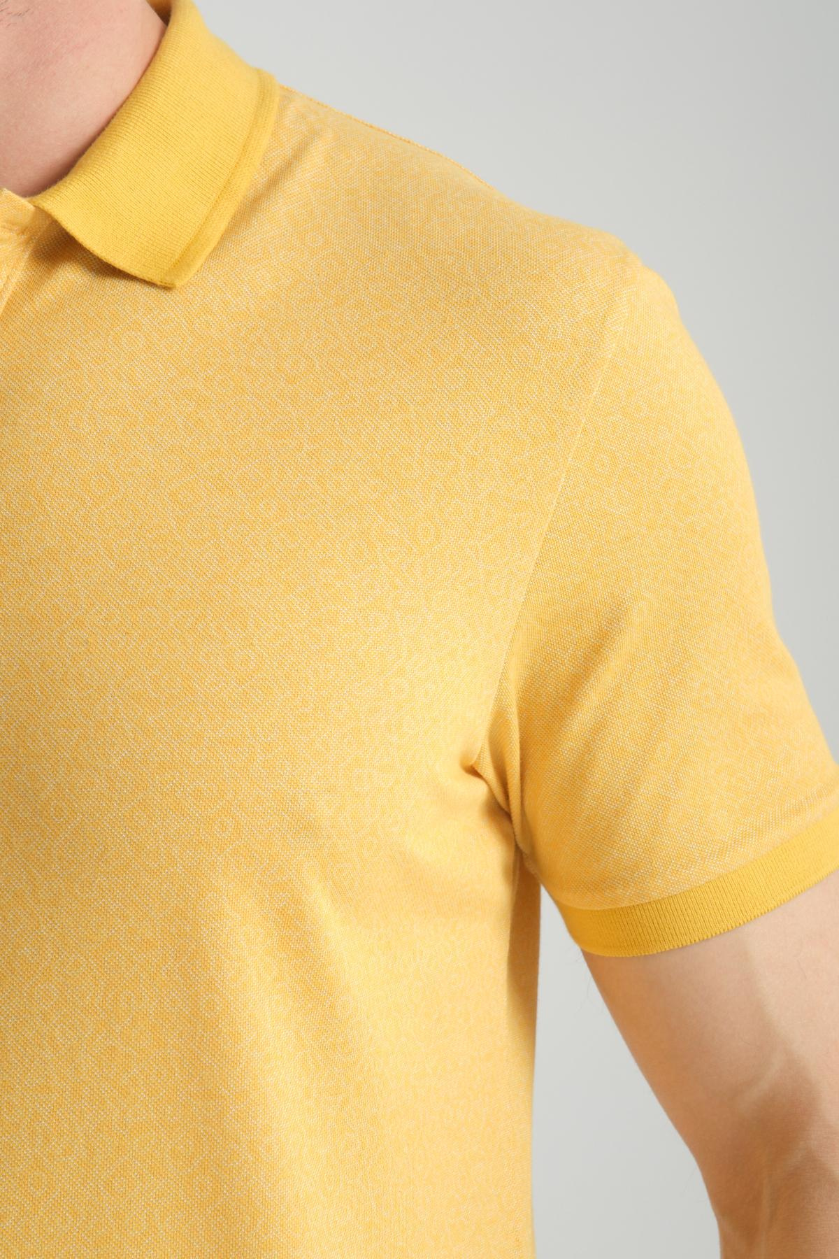 Wholesale Men Yellow T-shirt 736081